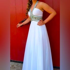 White Prom Dress